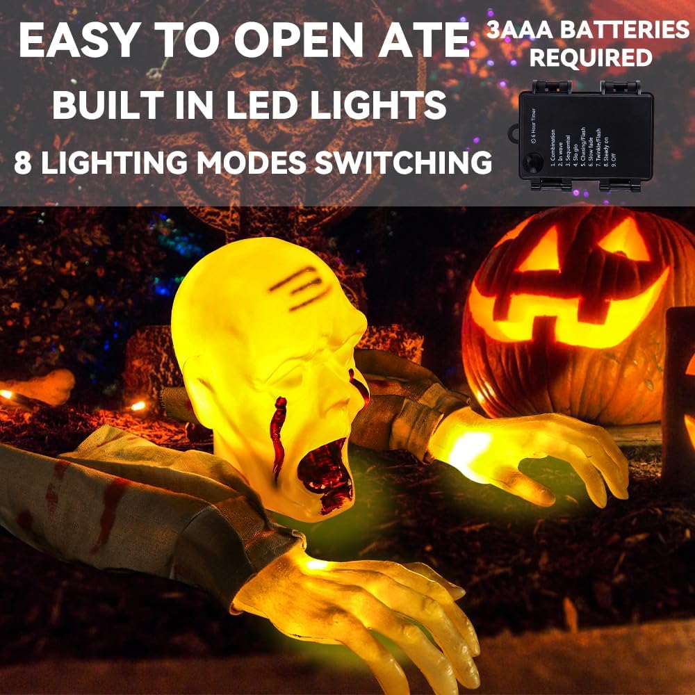 Realistic Zombie Statues Hallo - Lighting Decor House recension och pris