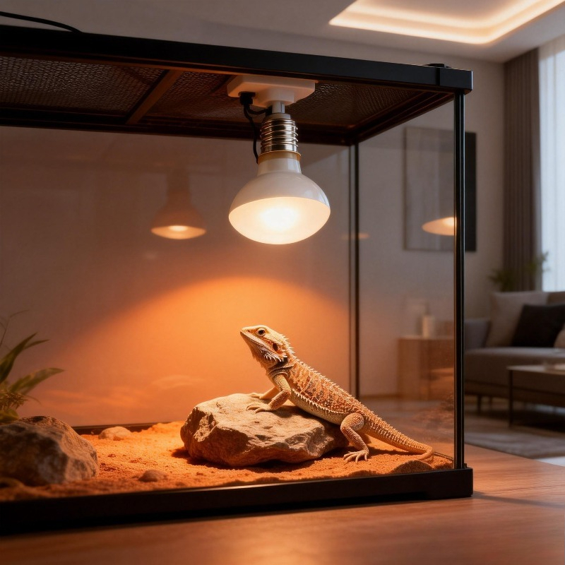 UVA Heat Lamp Reptile Heating  - Gecko Lighting & Decor recension och pris