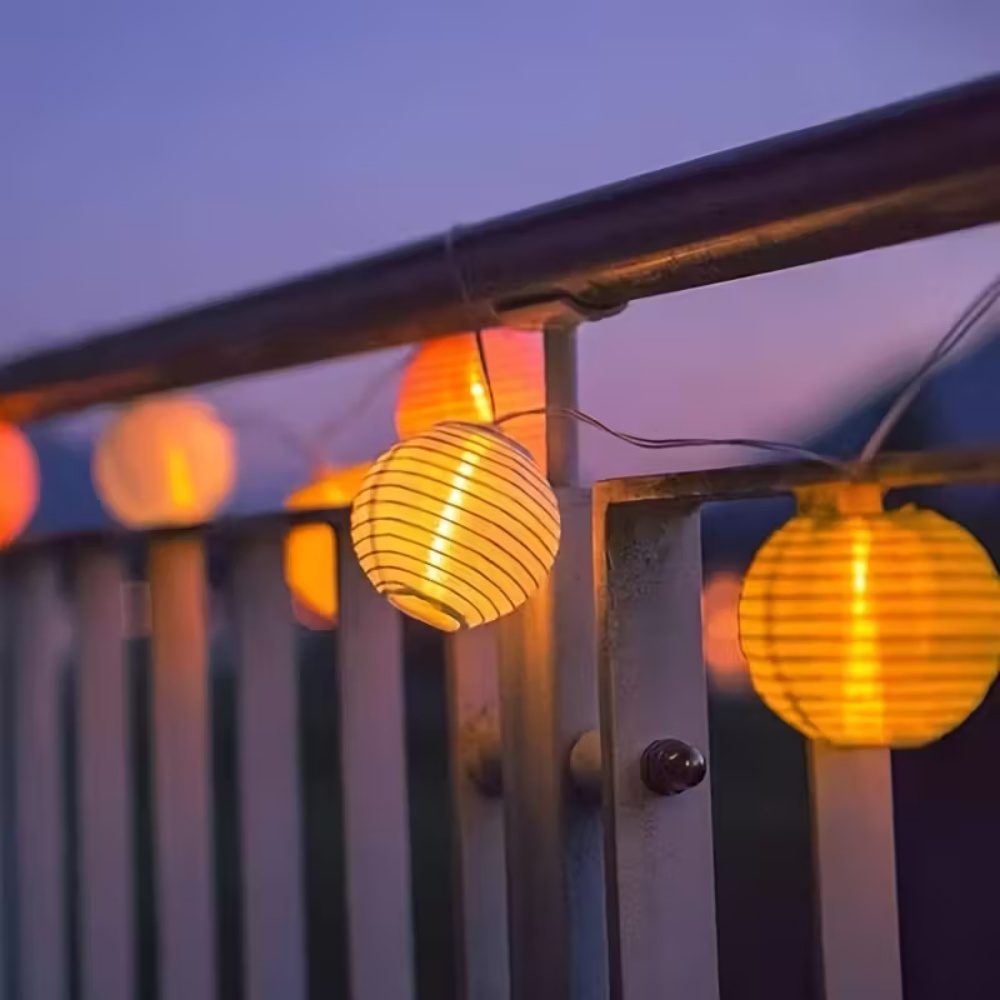 10LED/20LED Paper Lantern Stri - Lantern Paper Solar recension och pris