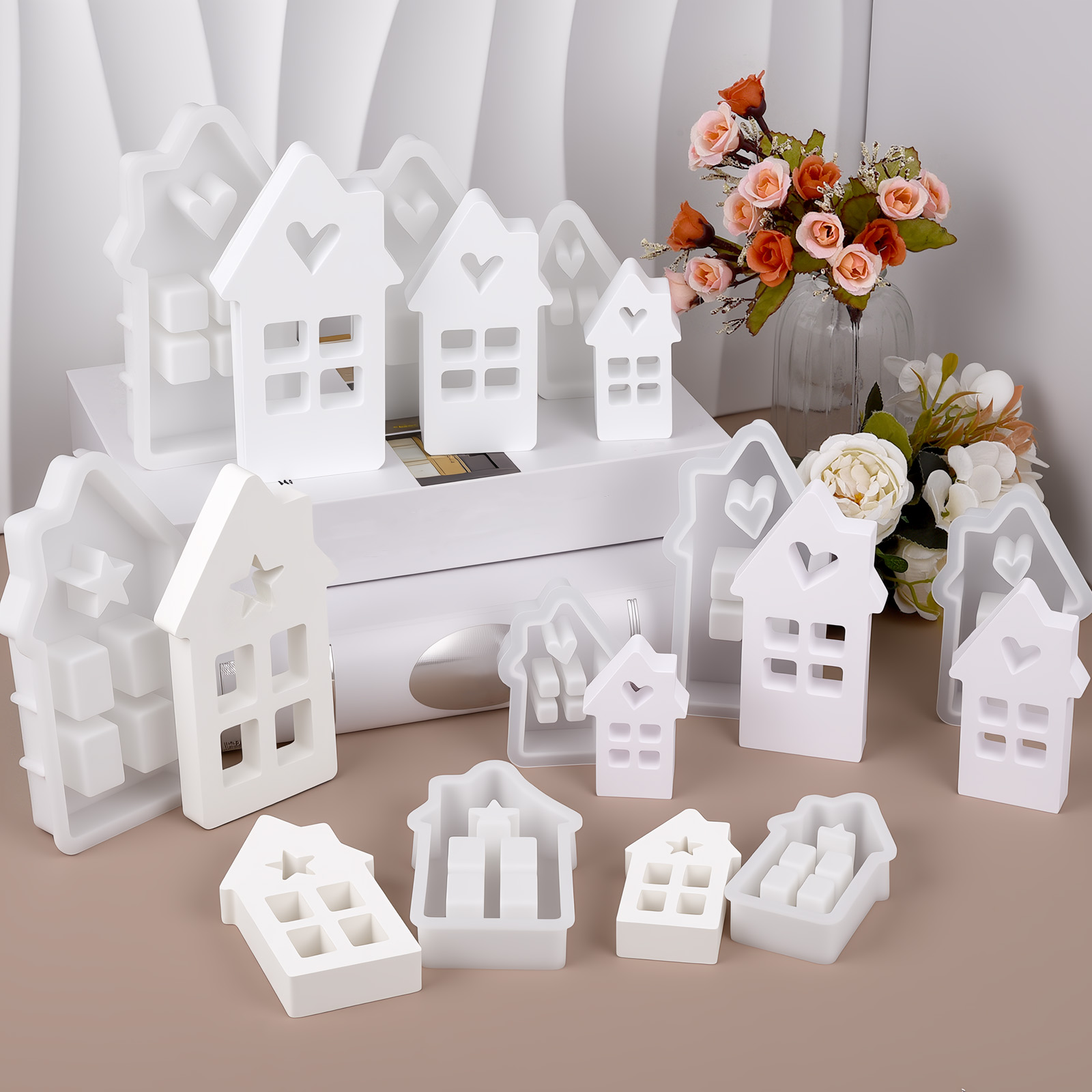 Star Heart House Silicone Mold - Lighting Decor House recension och pris