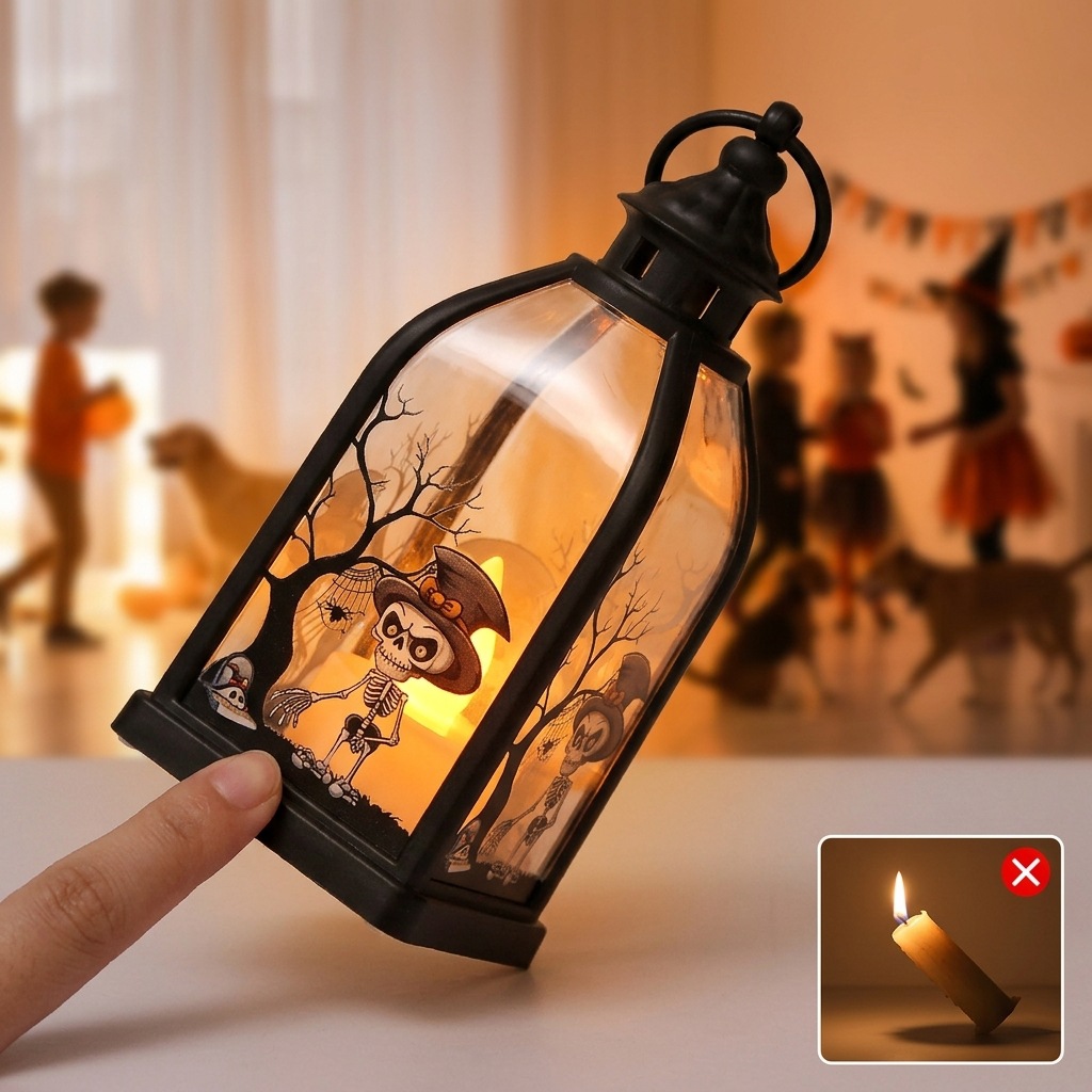 Halloween Ghost Castle Themed  - Lighting Decor House recension och pris