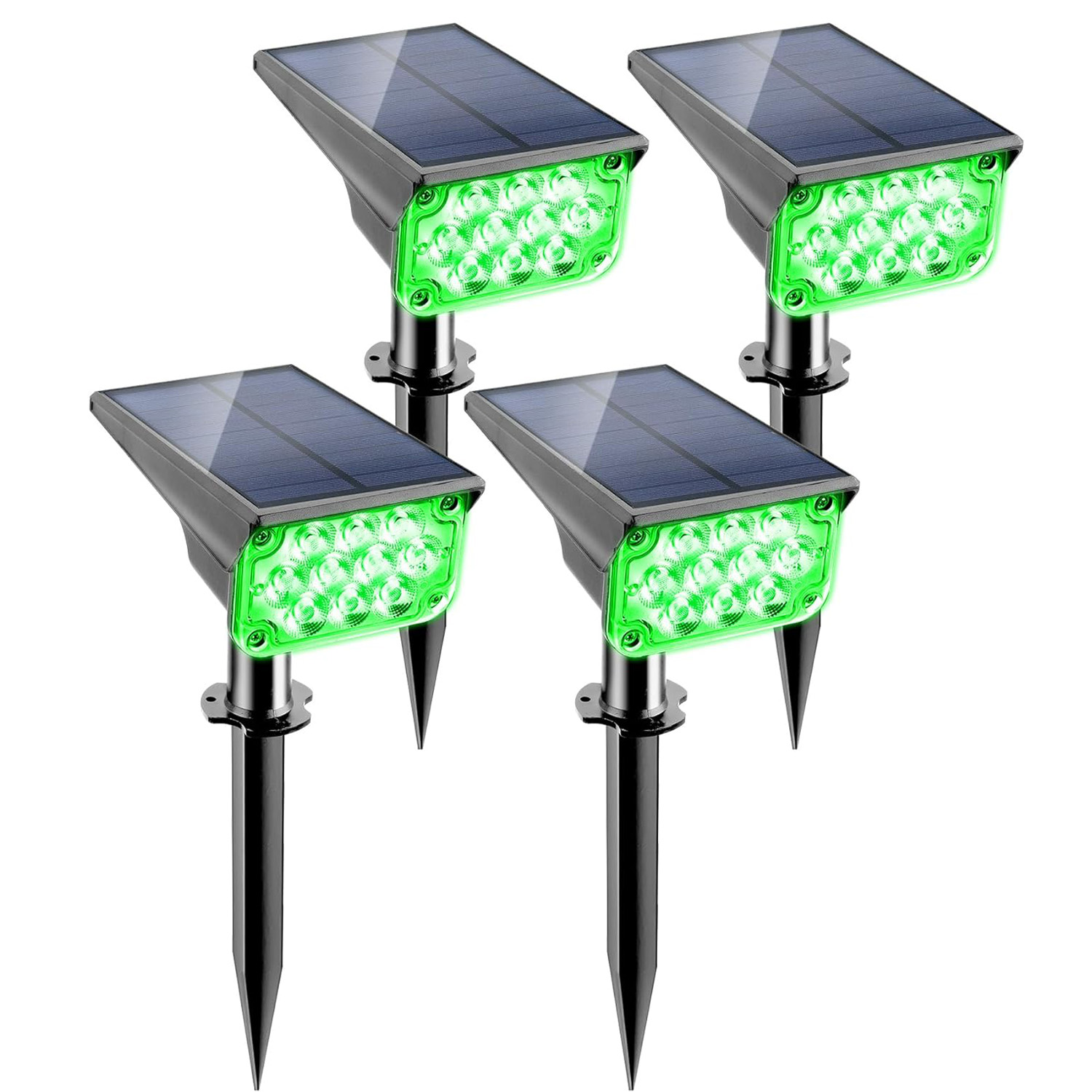 4pcs Solar Spotlight Outdoor G - Wall Decor Lighting Tree recension och pris