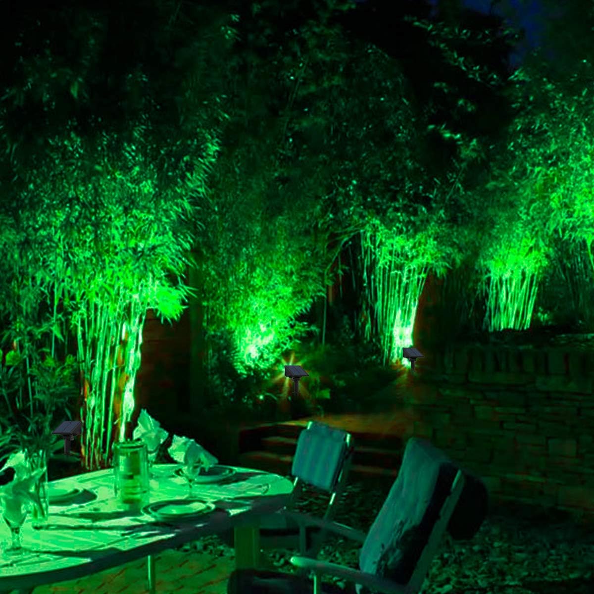 4pcs Solar Spotlight Outdoor G - Wall Decor Lighting Tree recension och pris
