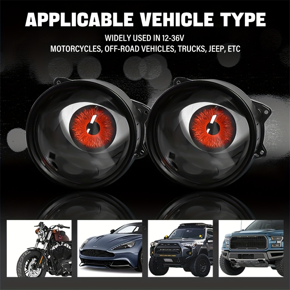  6-Mode Led Dynamic Devil Eye - Lighting Decor recension och pris