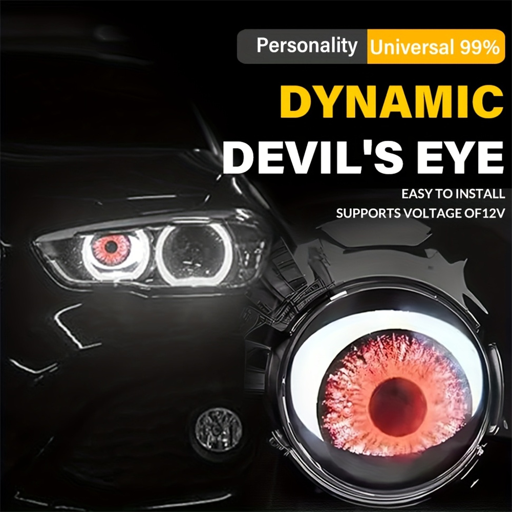  6-Mode Led Dynamic Devil Eye - Lighting Decor recension och pris