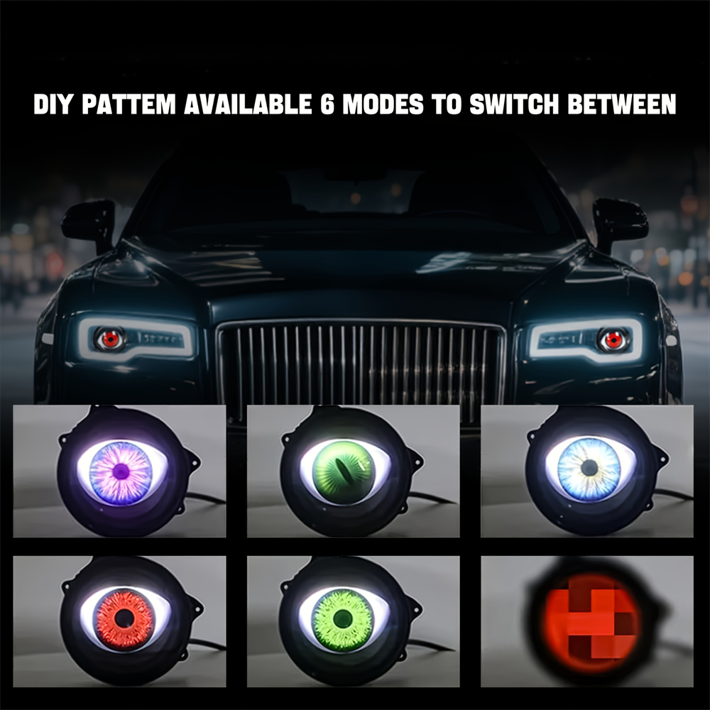  6-Mode Led Dynamic Devil Eye - Lighting Decor recension och pris