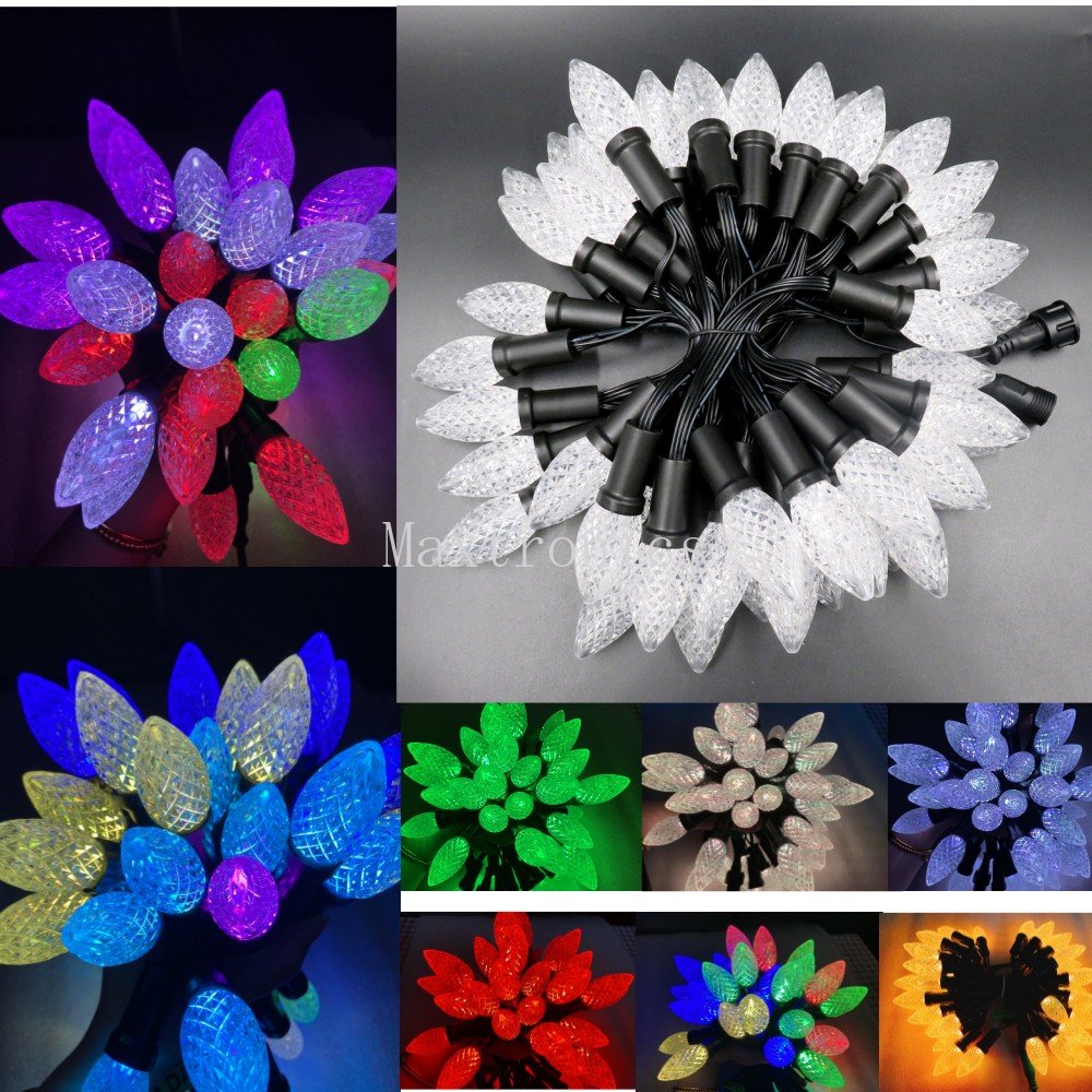 New 50leds/String C9 DC12V WS2 - Decor Lighting Address recension och pris