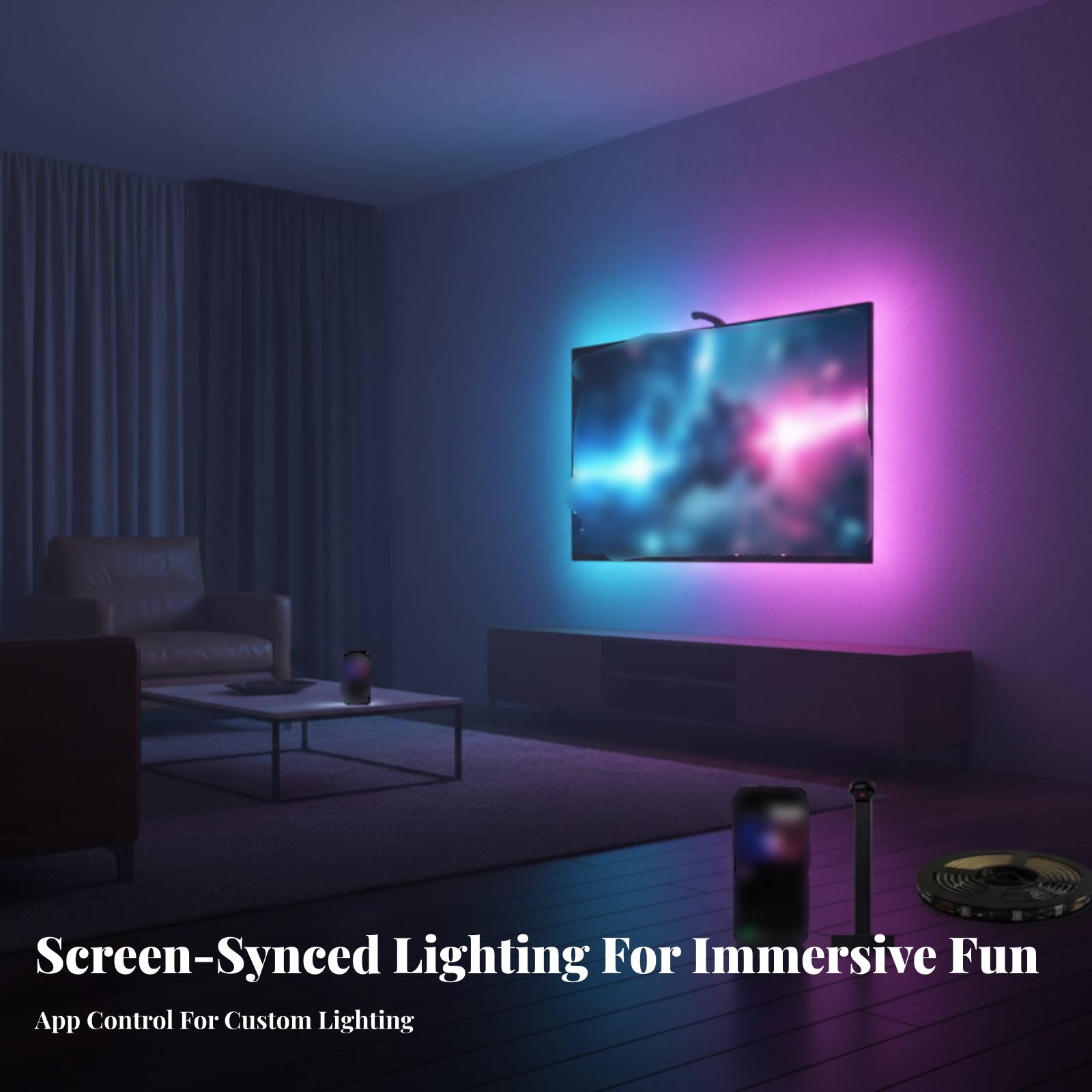 Screen Sync Lighting Strip Str - Ambient Led Strip recension och pris