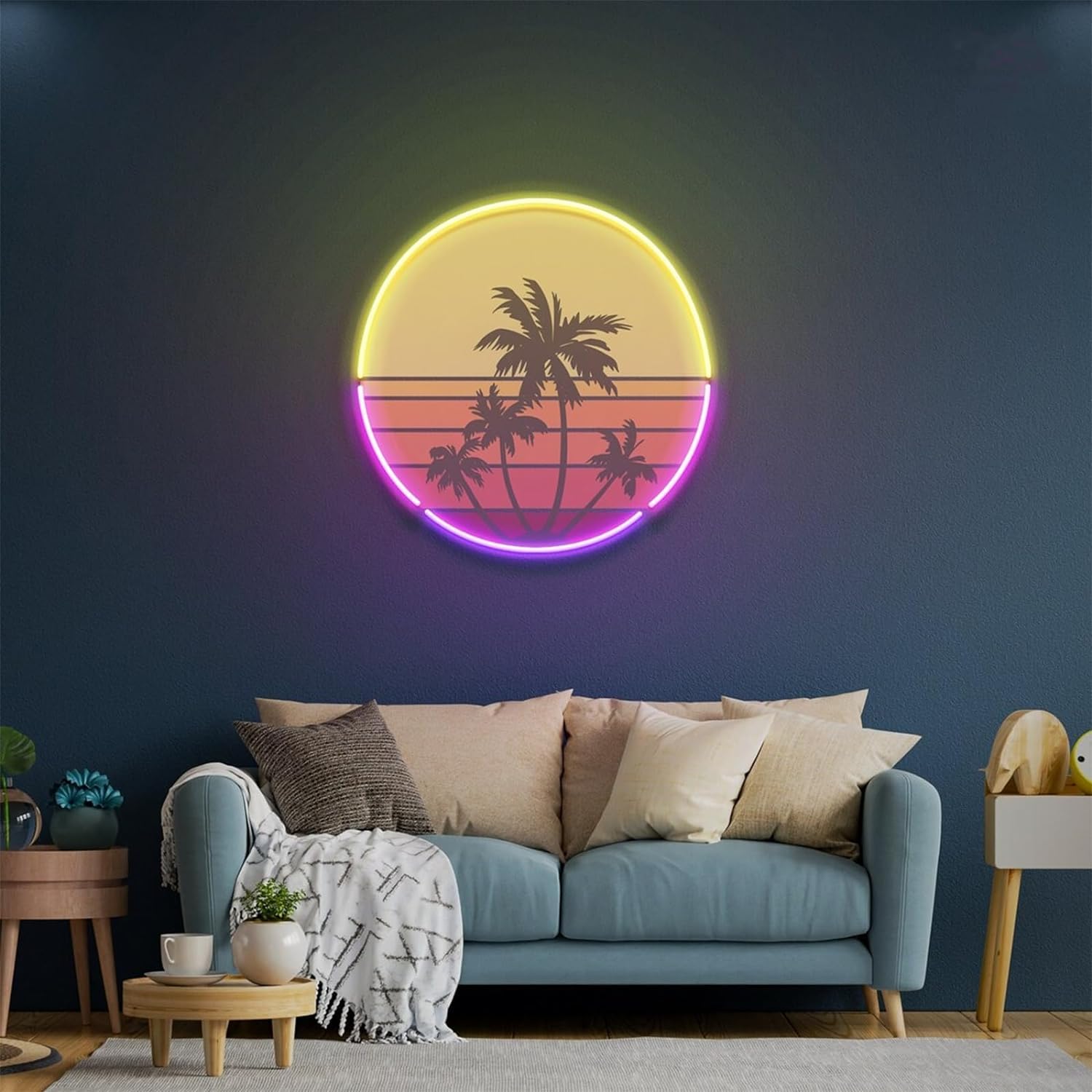 Sunset neon light suitable for - Wall Decor Lighting Tree recension och pris