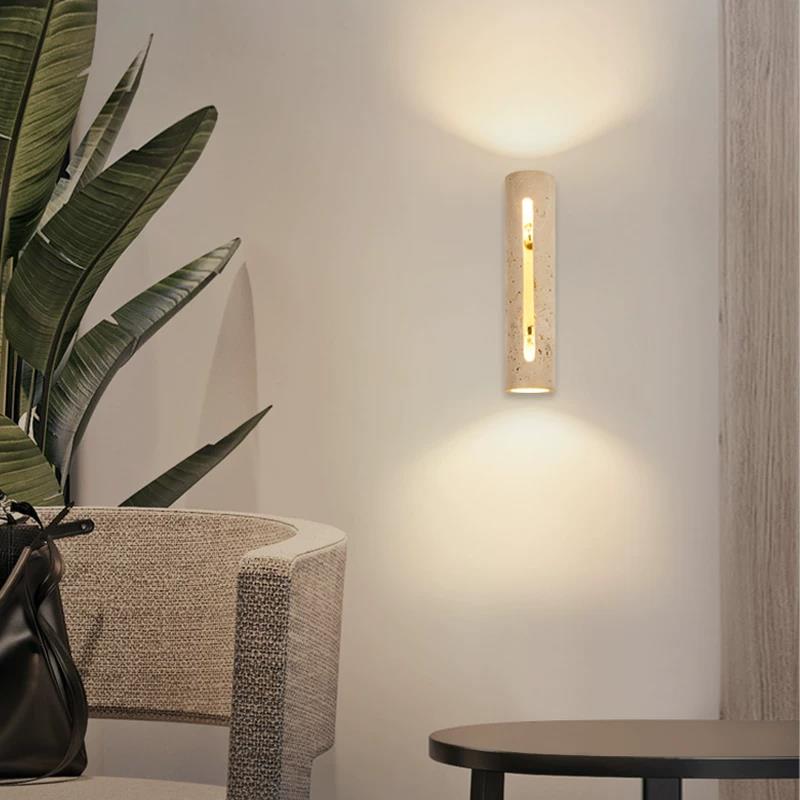 Yellow Travertine Wall Light S - Decor Lighting Cy recension och pris