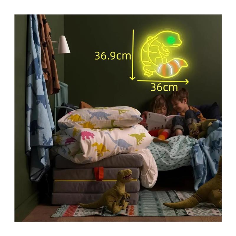 Gecko Shape Neon Sign Anime Li - Gecko Lighting & Decor recension och pris