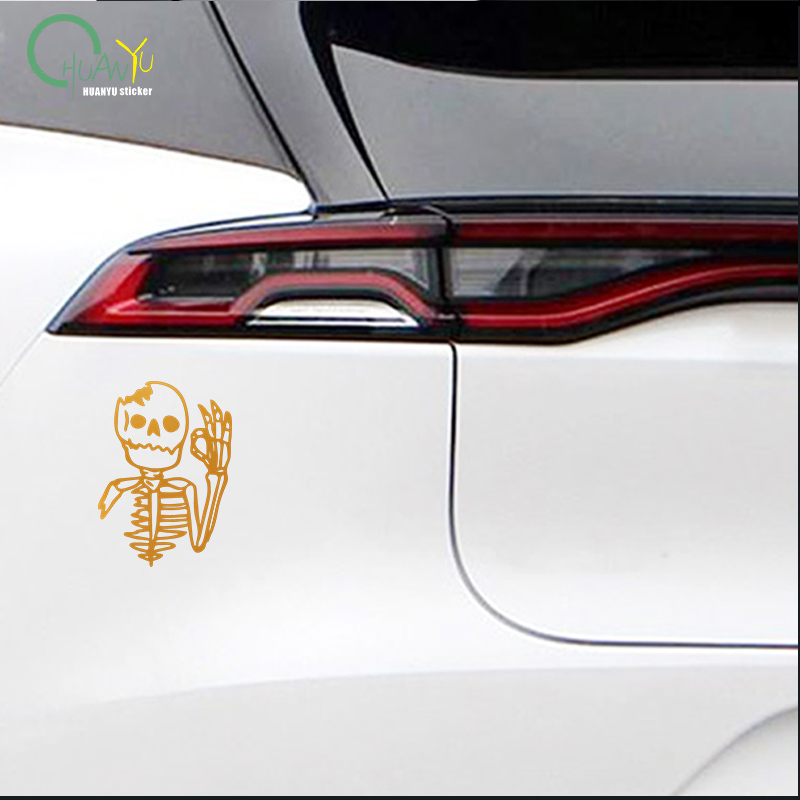 Funny OK Skull Car Sticker Bod - Ok Lighting Decor recension och pris
