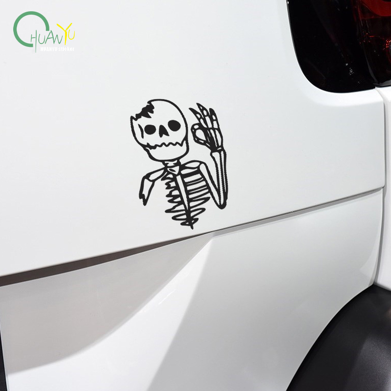 Funny OK Skull Car Sticker Bod - Ok Lighting Decor recension och pris