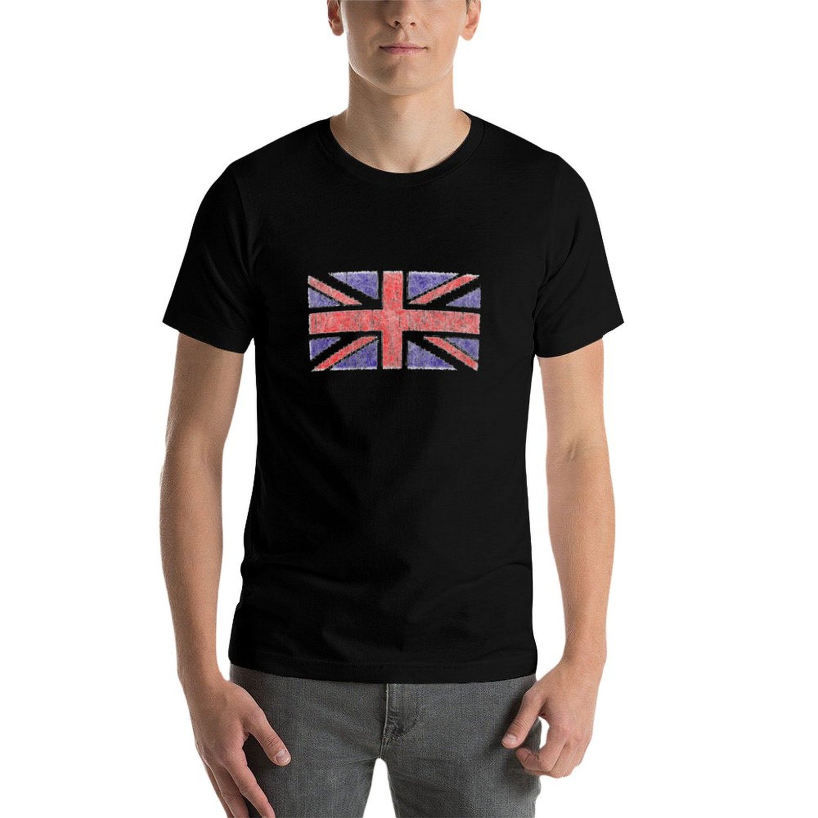 Vintage UK Union Jack Flag T-S - Union Lighting & Decor recension och pris