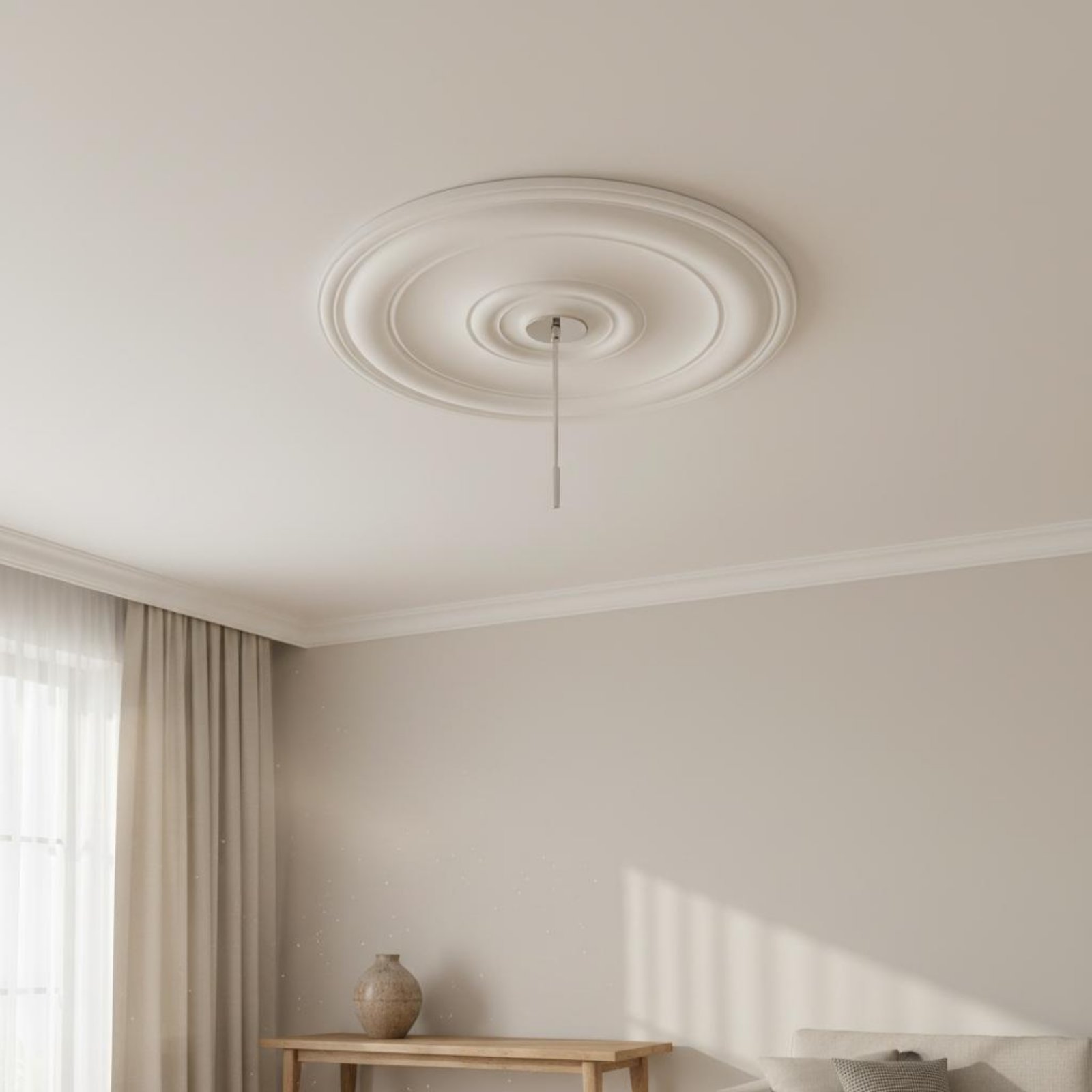 Round Ceiling Medallion Europe - Lighting Decor recension och pris