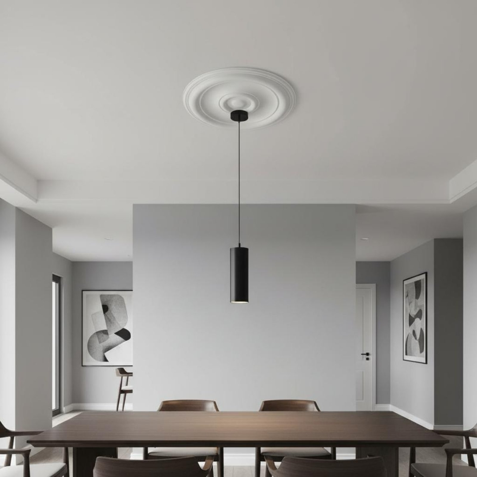 Round Ceiling Medallion Europe - Lighting Decor recension och pris