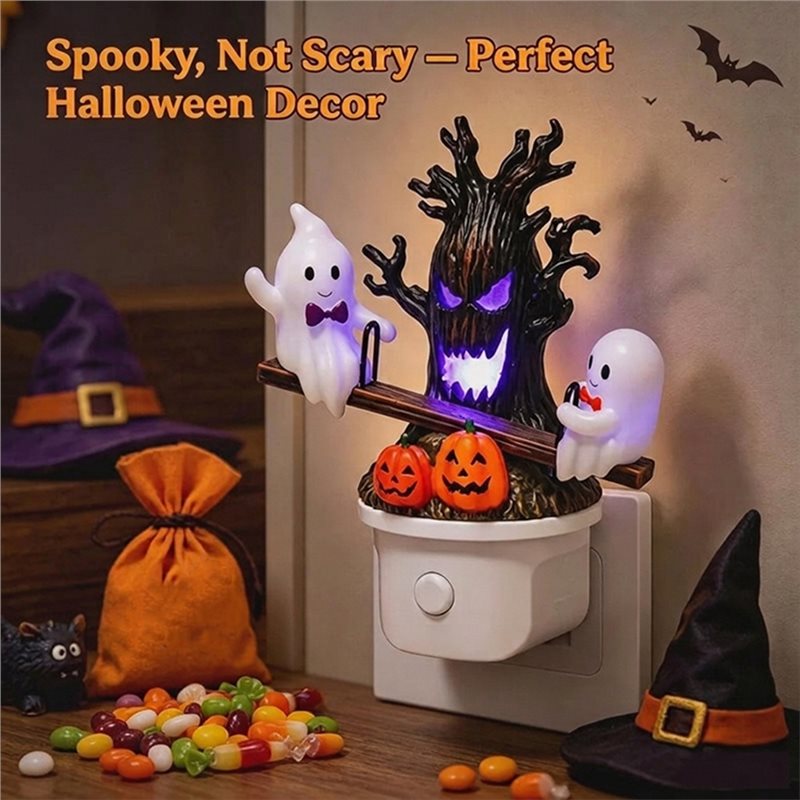 YANA50I Halloween Decor For Be - Wall Decor Lighting Tree recension och pris