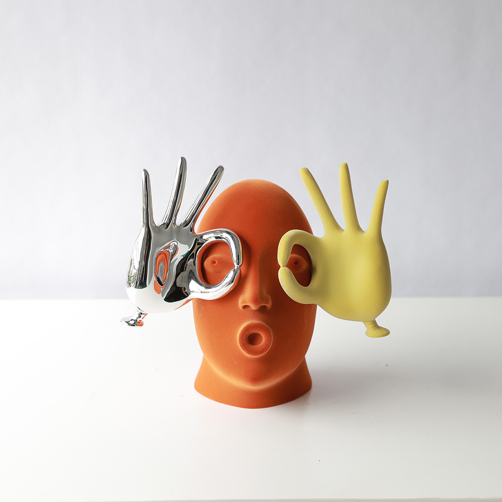 High-end flocking modern figur - Ok Lighting Decor recension och pris