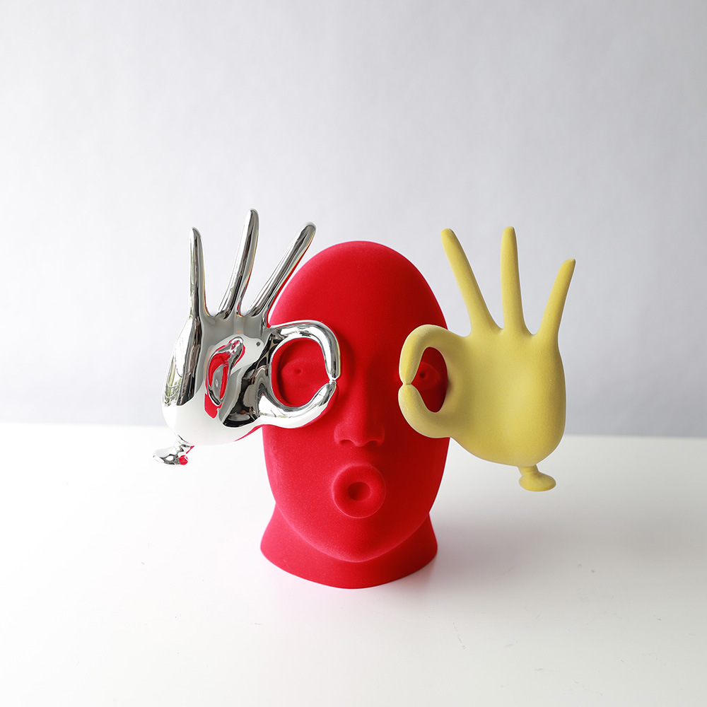 High-end flocking modern figur - Ok Lighting Decor recension och pris