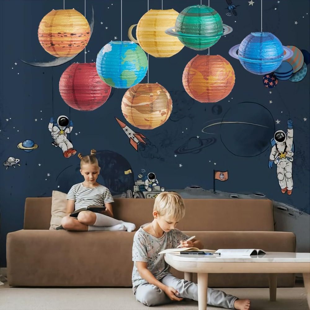 Foldable Hanging Planet Paper  - Lantern Paper Solar recension och pris