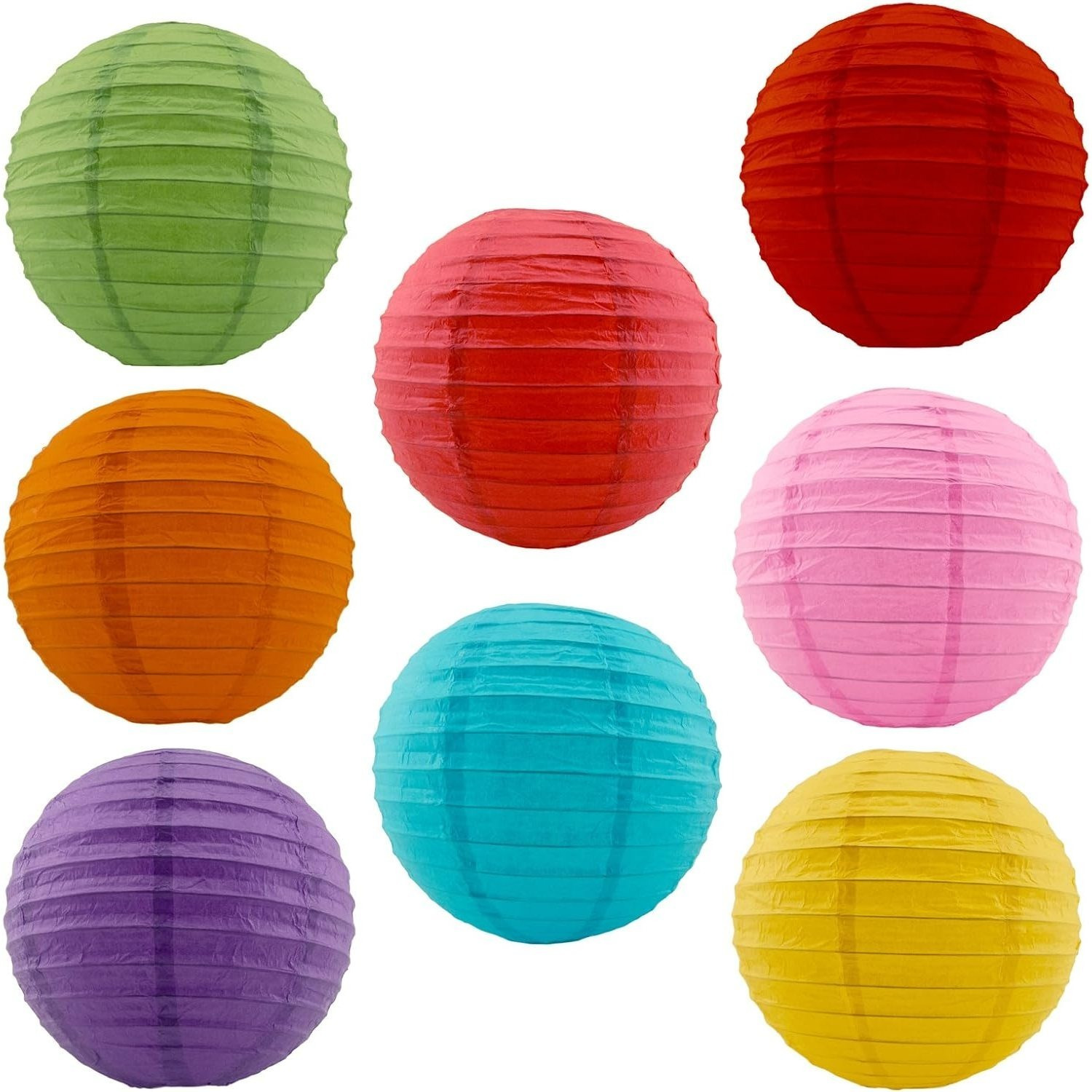 Paper Lanterns (8-Inch (20 cm) - Lantern Paper Solar recension och pris