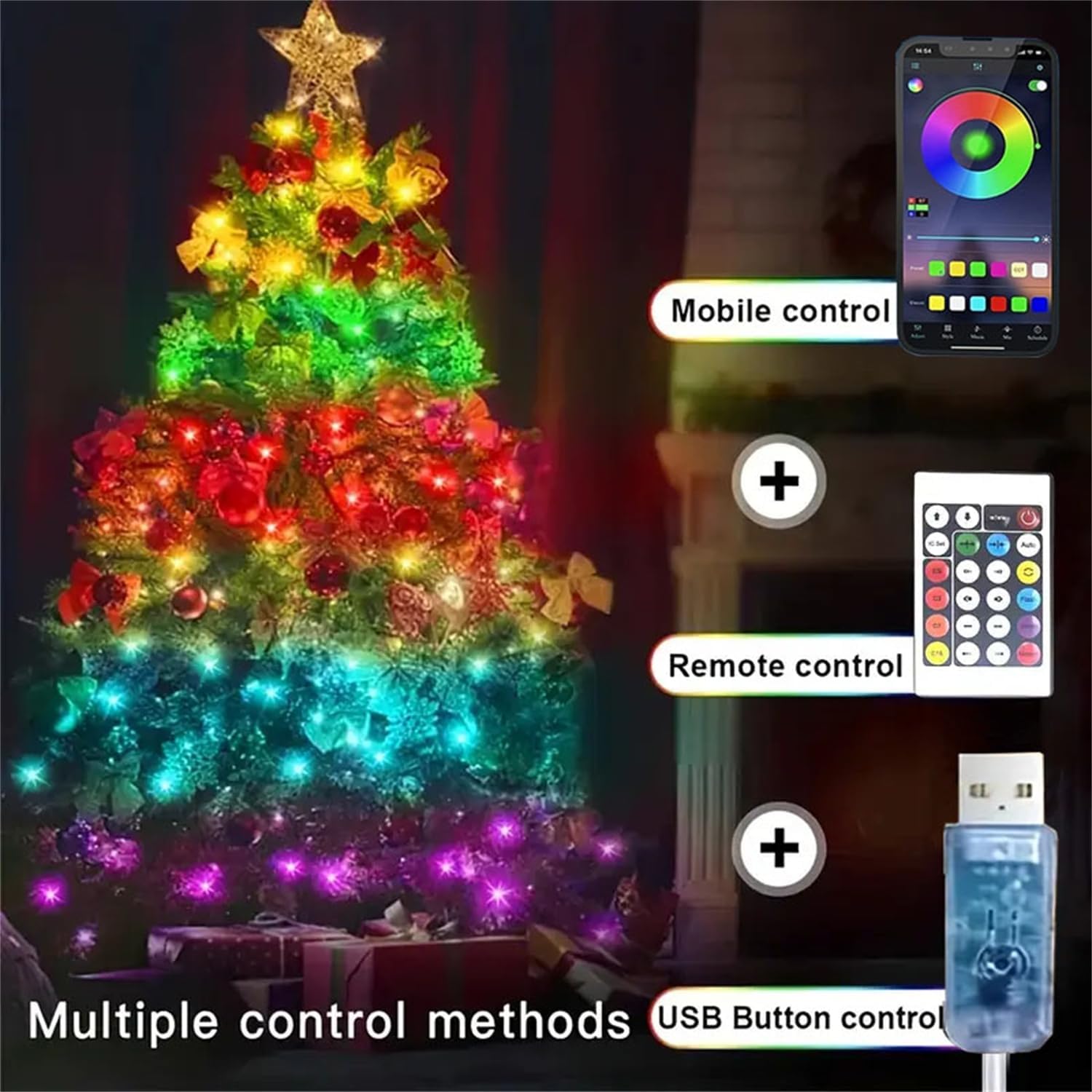 Bluetooth LED String Lights US - Decor Lighting Address recension och pris