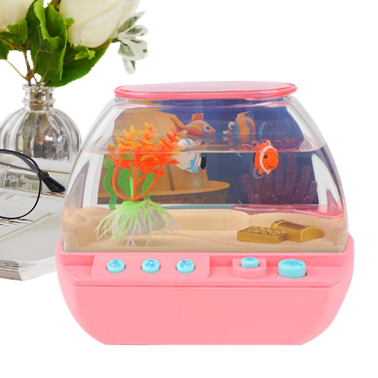 Toy Fish Tank Home Decoration  - Lighting Decor recension och pris
