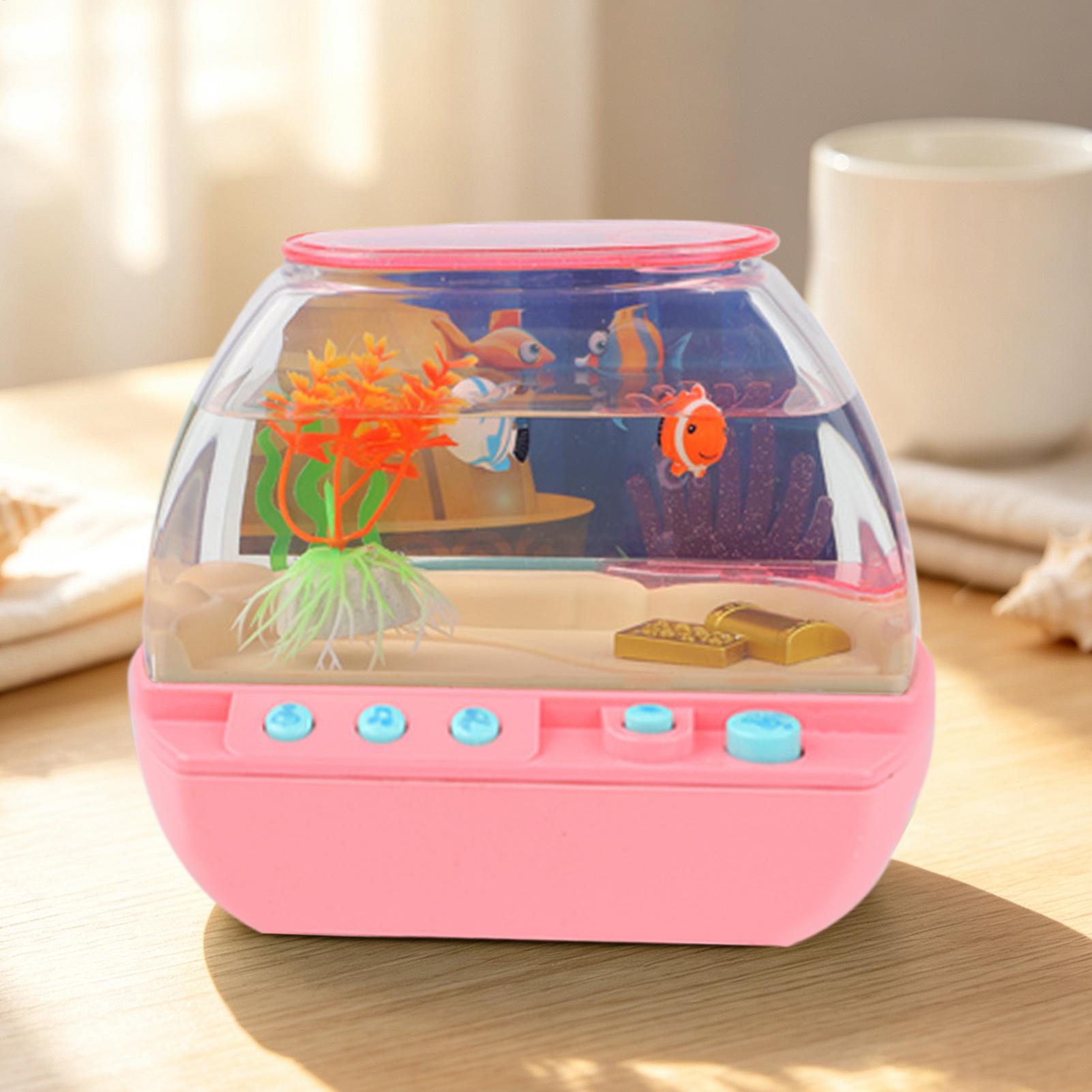 Toy Fish Tank Home Decoration  - Lighting Decor recension och pris