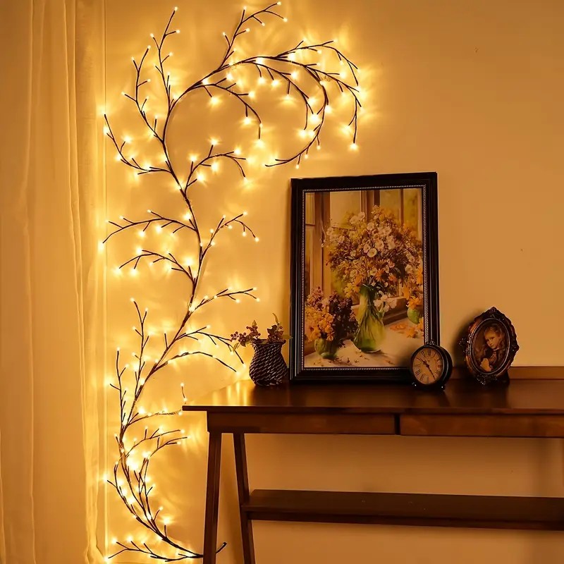 144 LEDs String Light Tree Bra - Wall Decor Lighting Tree recension och pris
