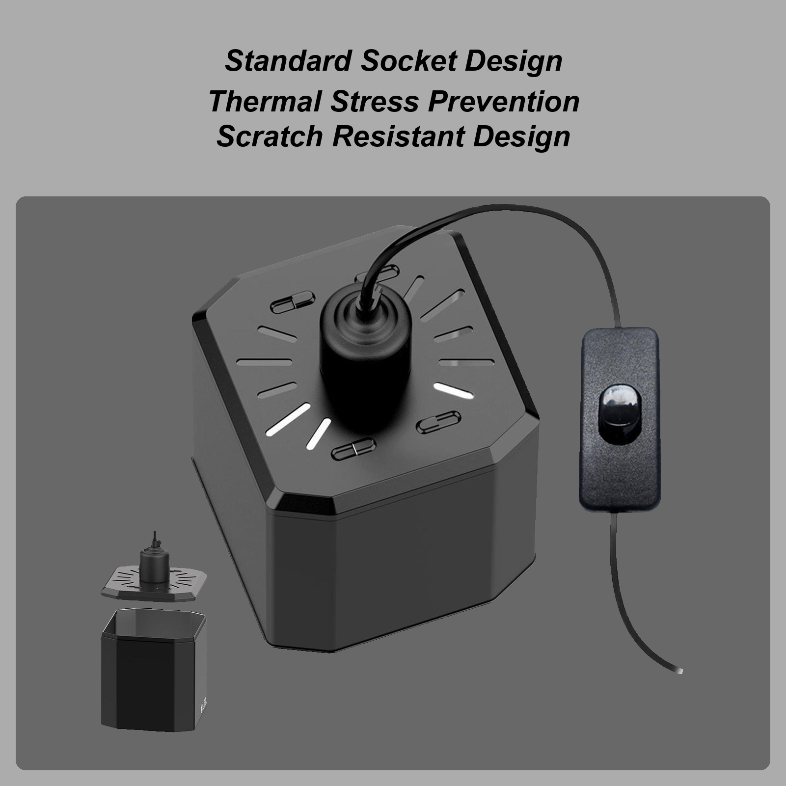 Reptile Heat Lamp Fixture Rept - Gecko Lighting & Decor recension och pris
