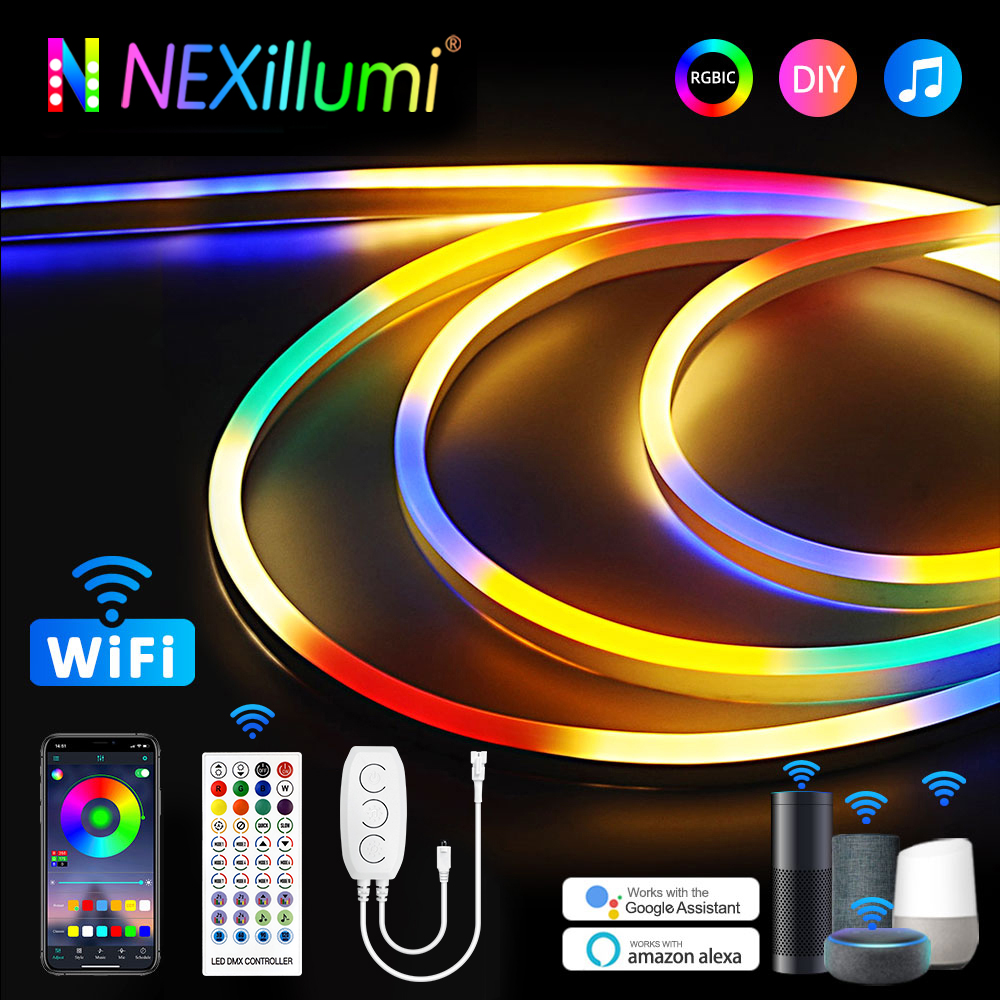 TUYA WiFi Neon RGBIC LED Addre - Decor Lighting Address recension och pris