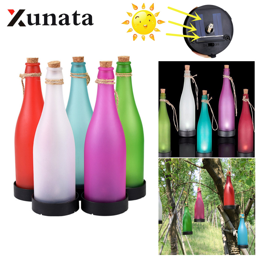 Wine Bottle Hanging Light Lamp - Lantern Paper Solar recension och pris