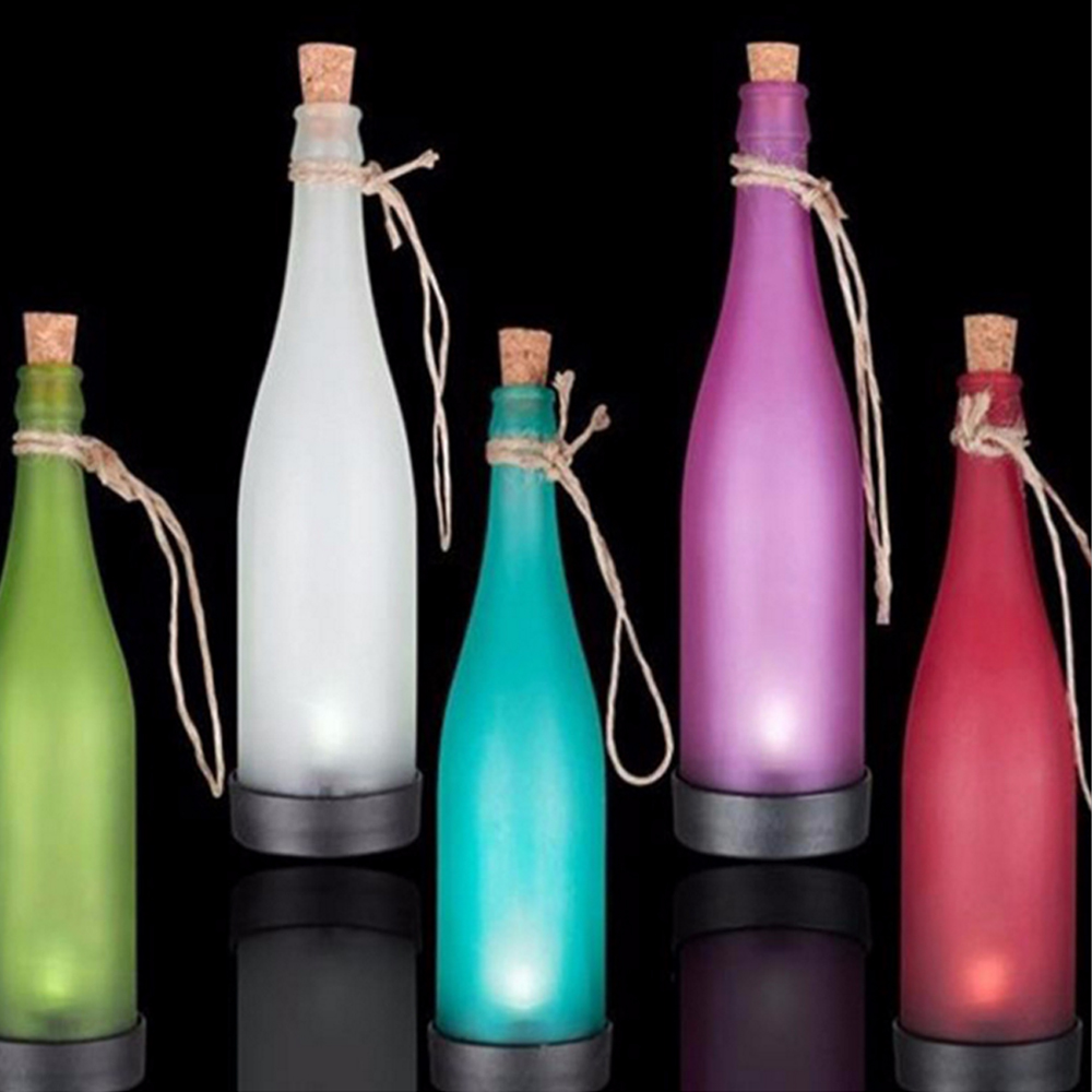 Wine Bottle Hanging Light Lamp - Lantern Paper Solar recension och pris
