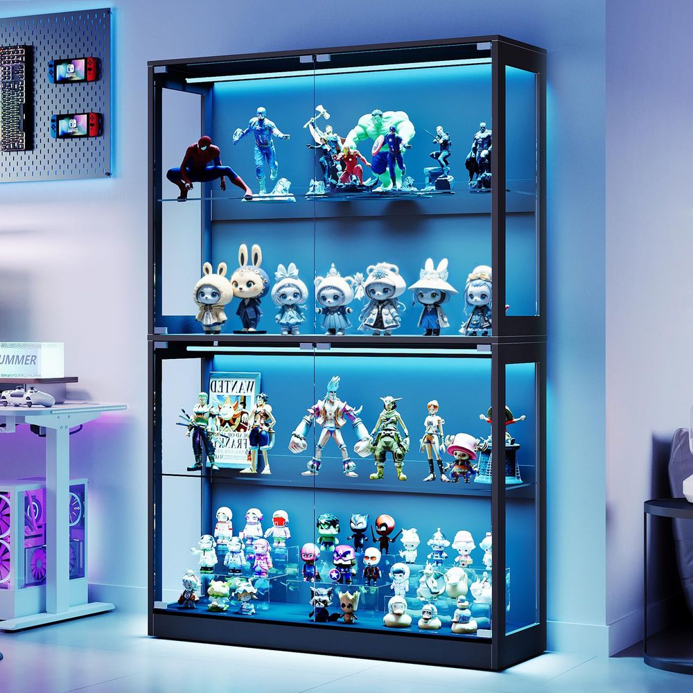 Cabinet with LED Light Strips, - Lighting & Home Decor Studio Photos recension och pris