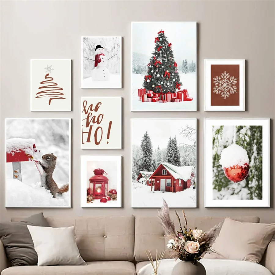 Vintage Posters and Prints Chr - Wall Decor Lighting Tree recension och pris