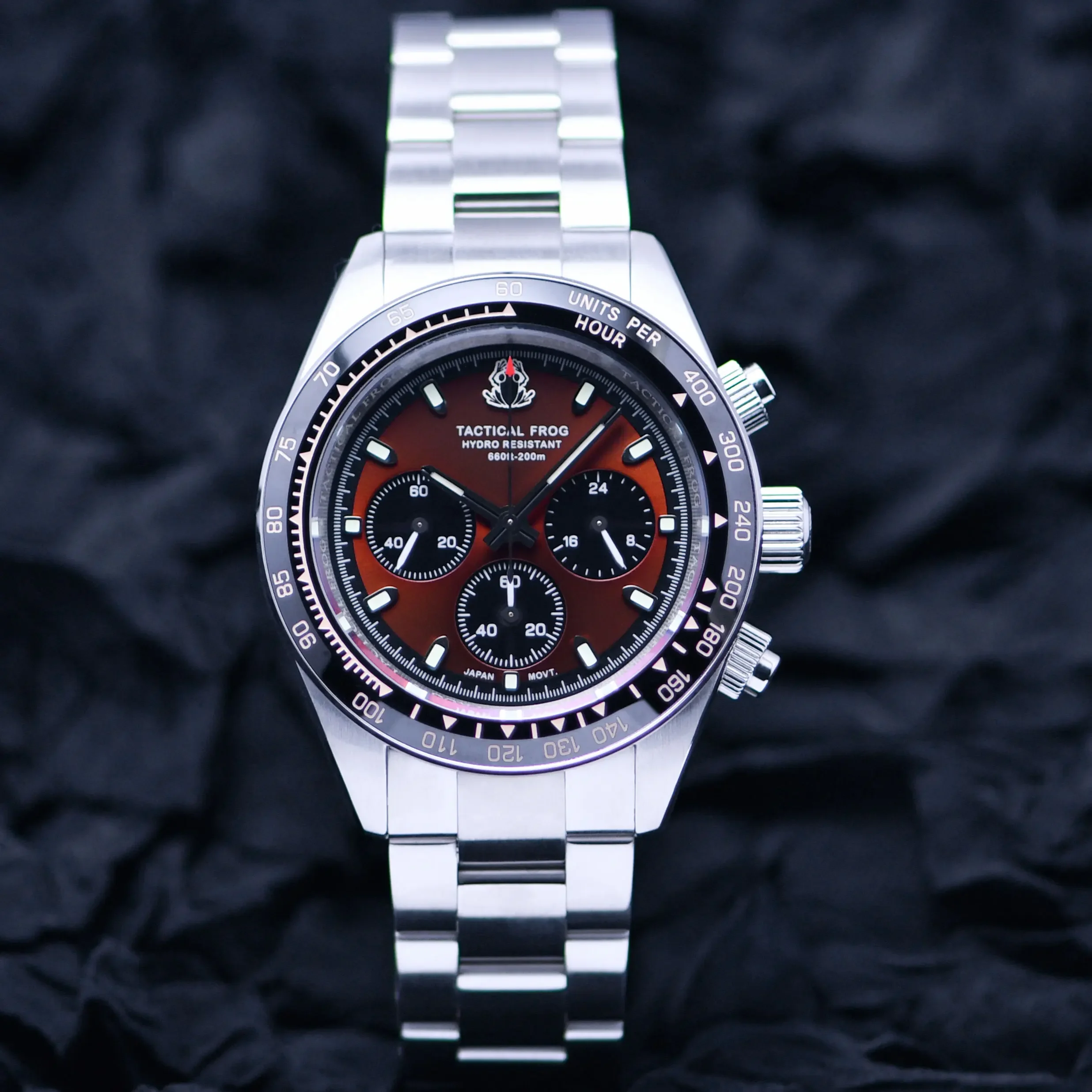 Tactical Frog 41mm Men's Timin - Lantern Paper Solar recension och pris