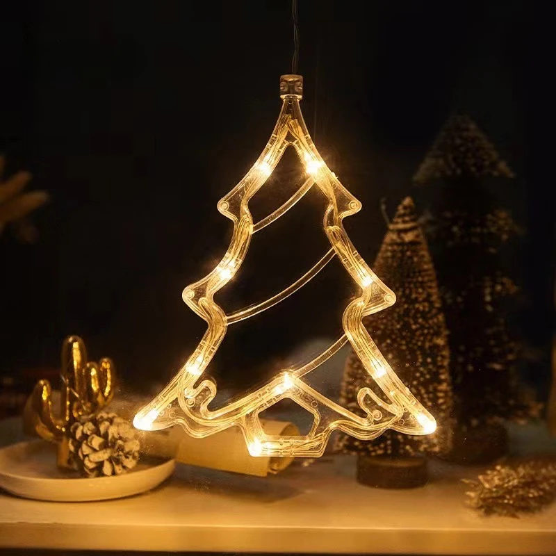 1-20PCS LED Christmas Suction  - Wall Decor Lighting Tree recension och pris