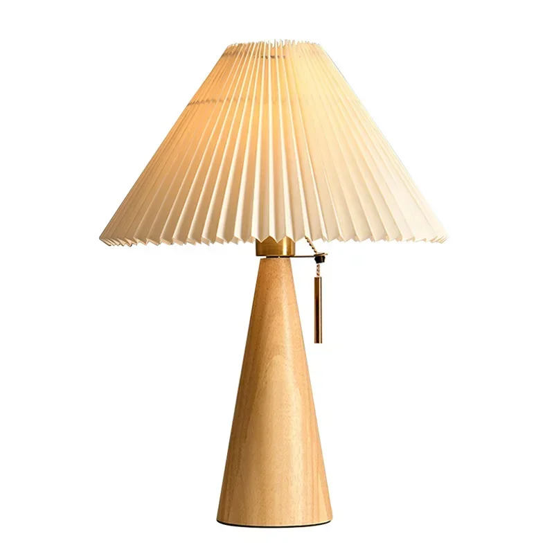 Retro Pleated Table Lamp Nordi - Lighting Decor For Home recension och pris