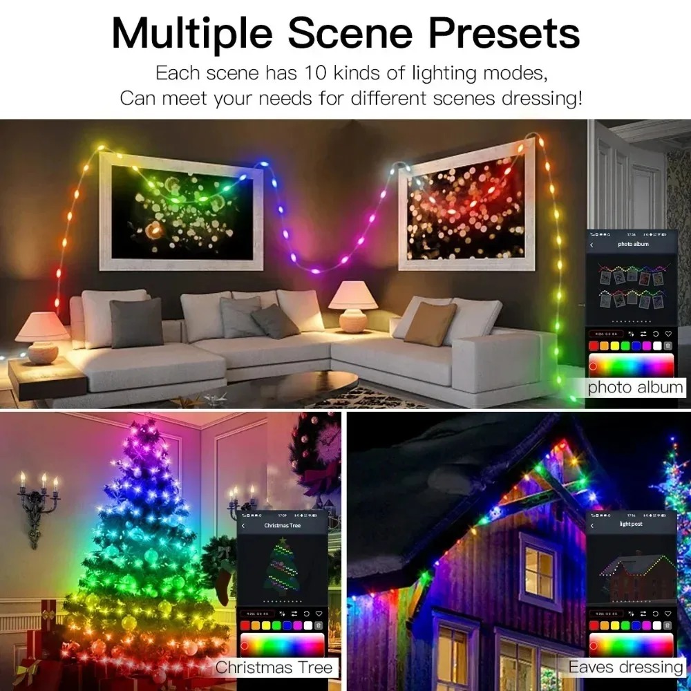Addressable RGBIC LED Fairy St - Decor Lighting Address recension och pris