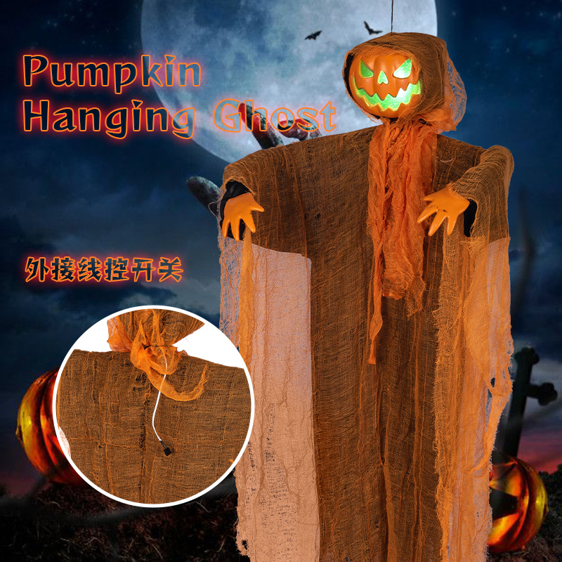 Halloween Pumpkin Hanging Ghos - Lighting Decor House recension och pris