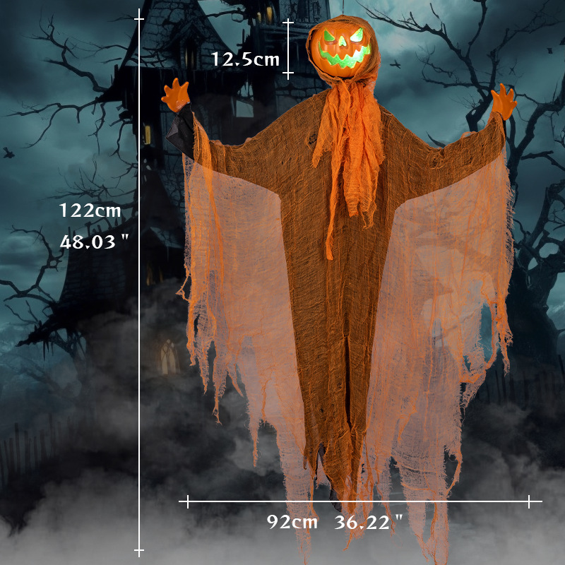 Halloween Pumpkin Hanging Ghos - Lighting Decor House recension och pris
