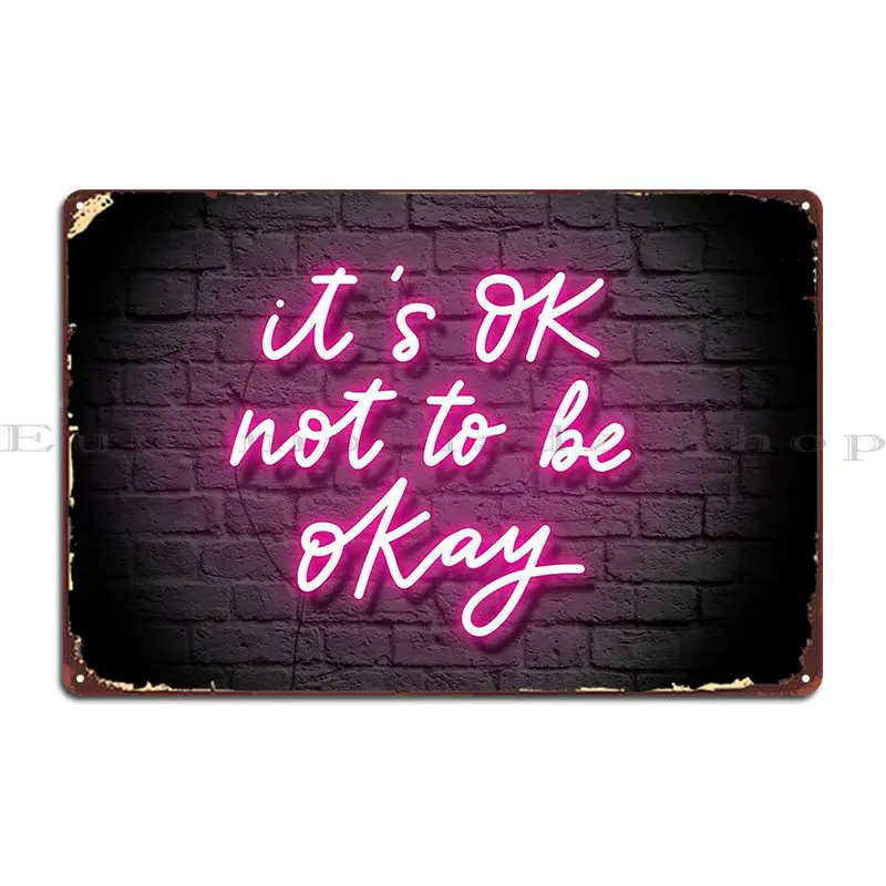 It S Ok Not To Be Okay Neon Li - Ok Lighting Decor recension och pris