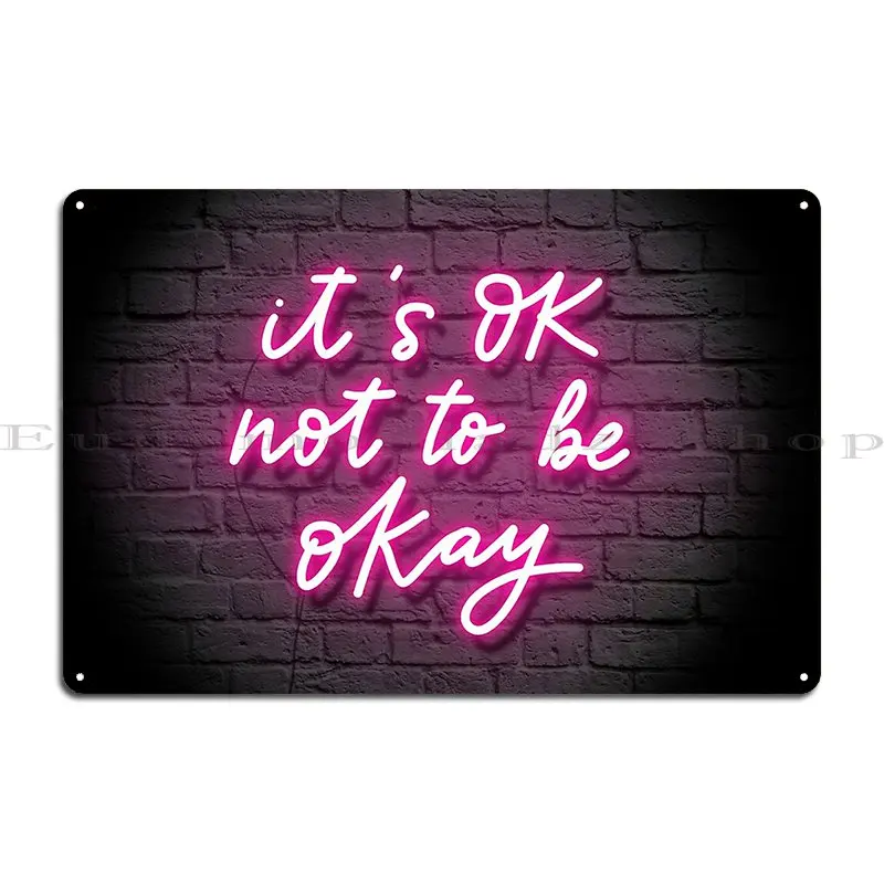 It S Ok Not To Be Okay Neon Li - Ok Lighting Decor recension och pris